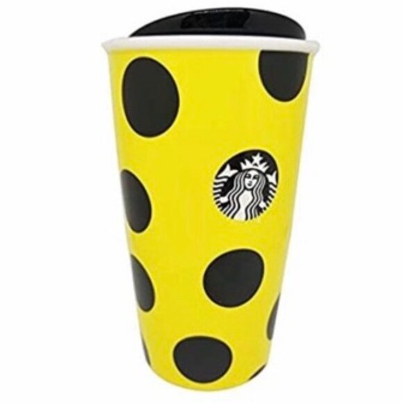 ❤️ Starbucks 12 oz Ceramic Travel Tumbler Cup with Lid - Picture 5 of 6